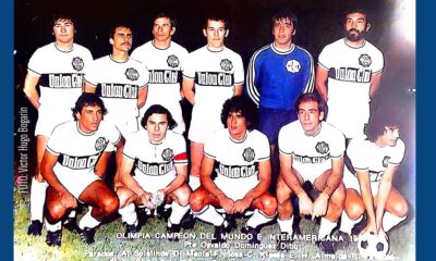 Equipo de Olimpia en el campeonato Interamericano.