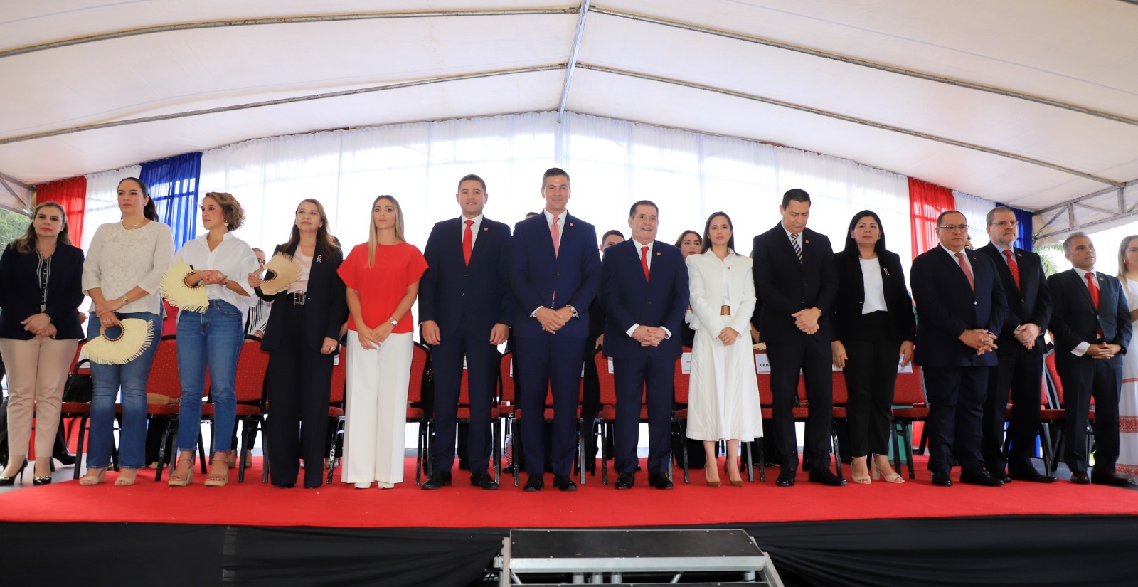 Homenaje por Día de la Mujer Paraguaya. Foto: Gentileza.