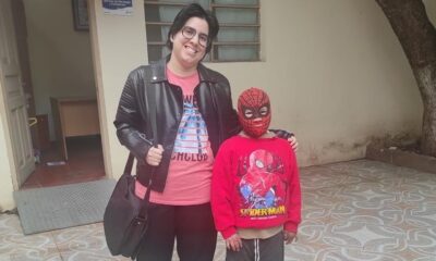 Pequeño niño accedió a una heróica prenda compresiva para luchar contra las quemaduras. Foto: MSP BS.