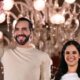 Bukele celebró su Bukele celebró su victoria con un discurso pronunciado junto a su esposa, Gabriela Rodríguez. Foto. BBC.