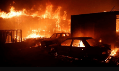 Incendios en Chile. Foto: Télam.