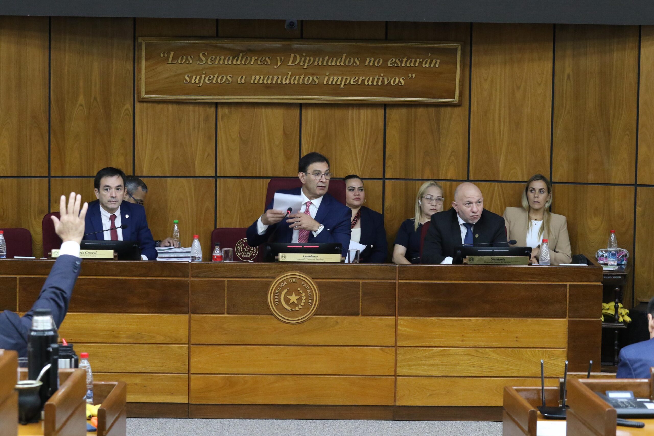 Cámara de Senadores. Foto: Senado.