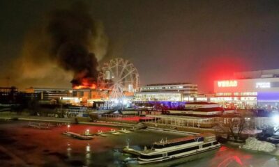 Ataque terrorista en la sala de concierto Crocus City Hall.