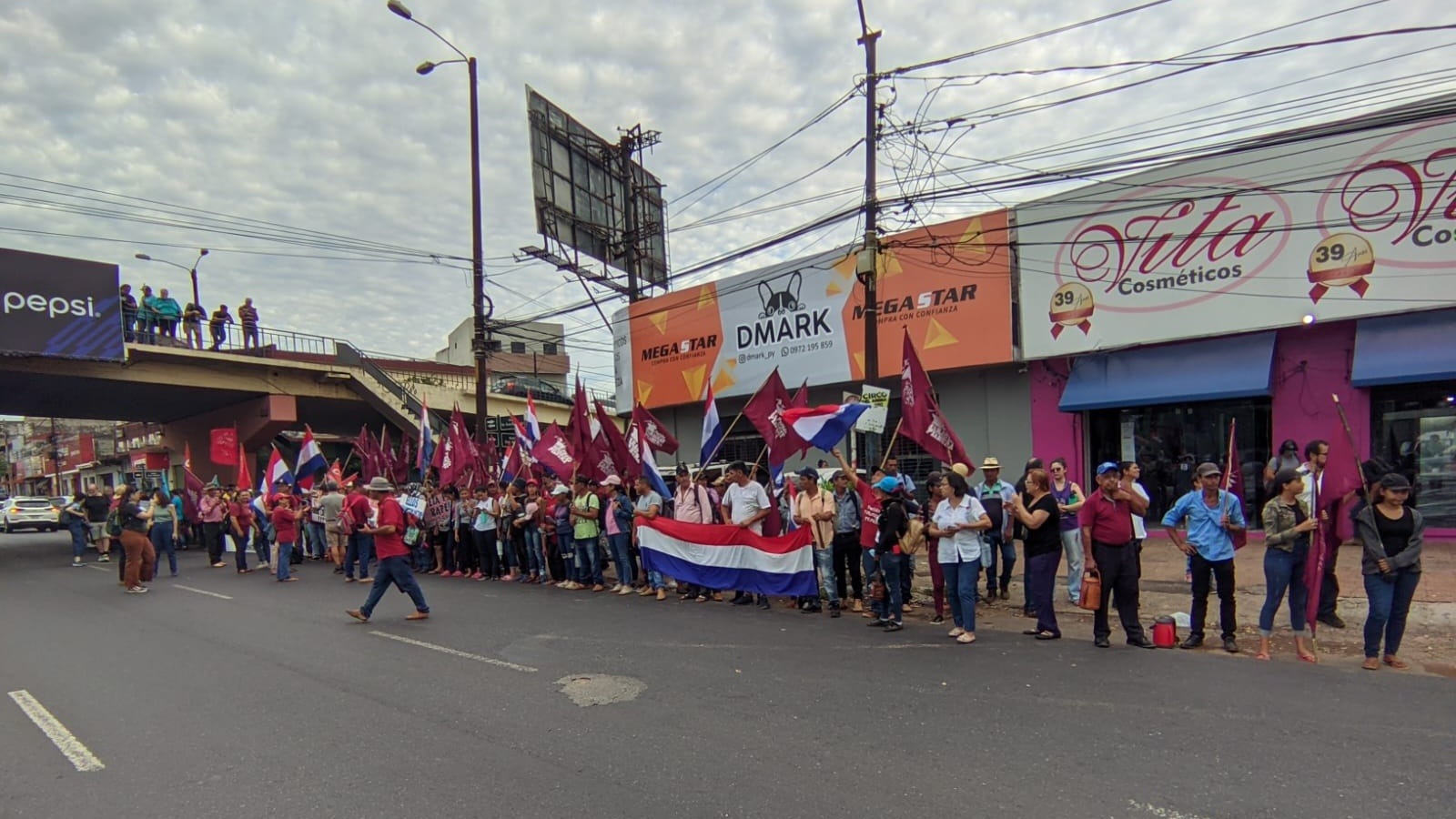 Marcha campesina 2024.Foto: Gentileza.