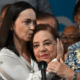 María Corina Machado y Corina Yoris. Foto: CNN.