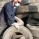 Los neumáticos no se pueden reciclar de la misma manera que se reciclan las latas de aluminio. Foto: DW-