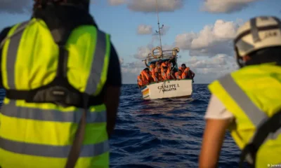 Naufragio de migrantes. Foto: DW.