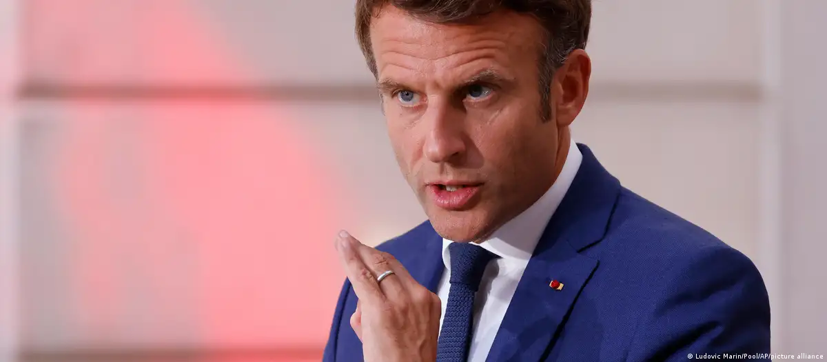 Emmanuel Macron. Foto: DW.