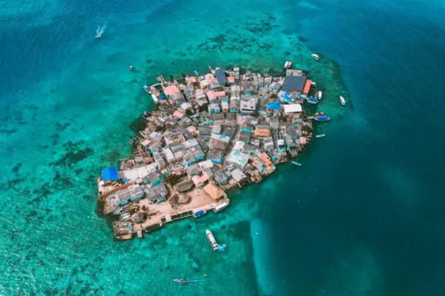 Santa Cruz del Islote obtiene el título de la isla más poblada del mundo. Foto: Radio Nacional de Colombia