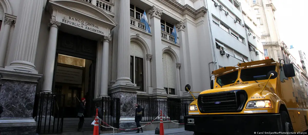 Banco Central en Buenos Aires, Argentina. Foto: DW