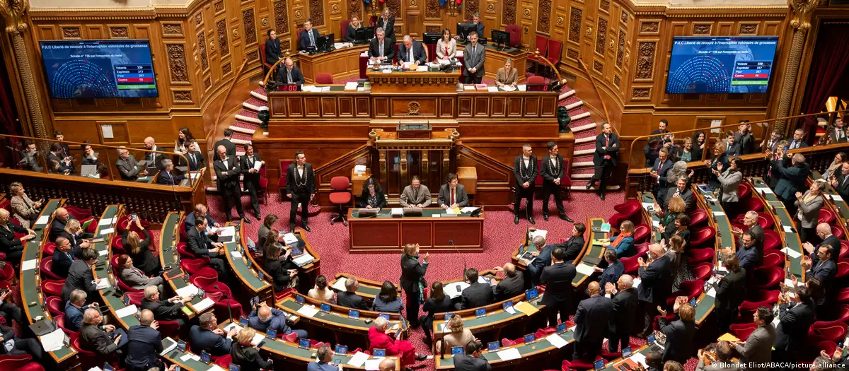 Parlamento de Francia. Foto: DW.