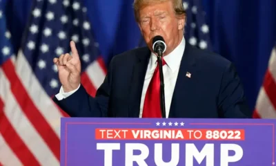 Trump da un discurso en un mítin de campaña en Richmond, Virginia, Estados Unidos. Foto: DW