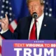 Trump da un discurso en un mítin de campaña en Richmond, Virginia, Estados Unidos. Foto: DW