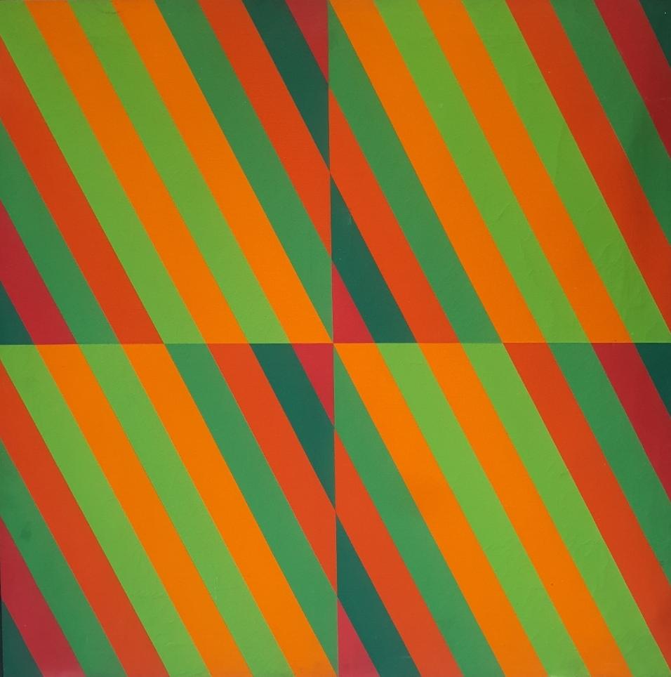 Enrique Careaga, pintura sobre tela, París,1968-1970. Cortesía