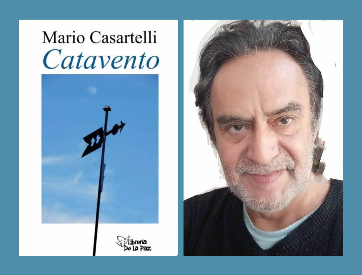 Mario Casartelli y su nuevo libro. Cortesía