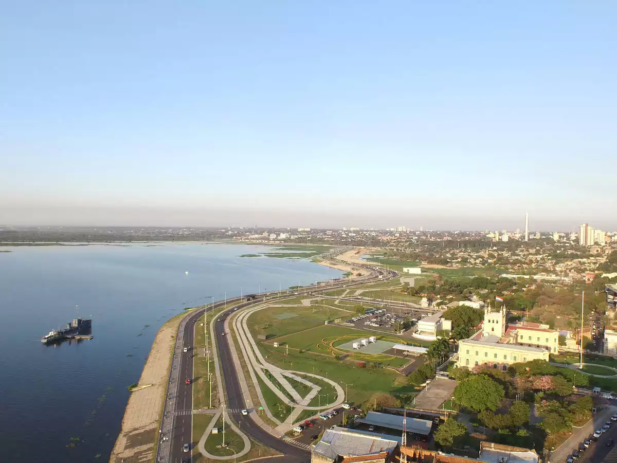 Costanera de Asunción. Foto: Gentileza