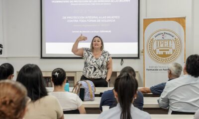 La charla impartida fue realizada por el Ministerio de la Mujer. Foto: Gentileza