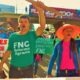 Manifestantes de la Federación Nacional Campesina. Foto Archivo FNC.