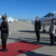 Santiago Peña llegando a Argentina. Foto: Gentileza.