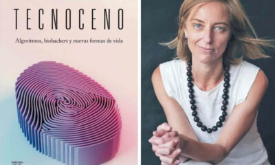 Flavia Costa y su obra "Tecnoceno". Cortesía