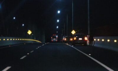 Estacionan sobre la banquina en el Puente Héroes del Chaco. Foto: Obras Paraguayas.