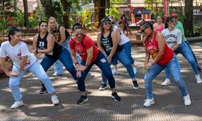 Clases de Zumba. Foto: Gentileza.