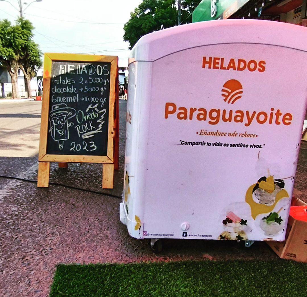 Emprendimiento inovador "Helados Paraguayoite".