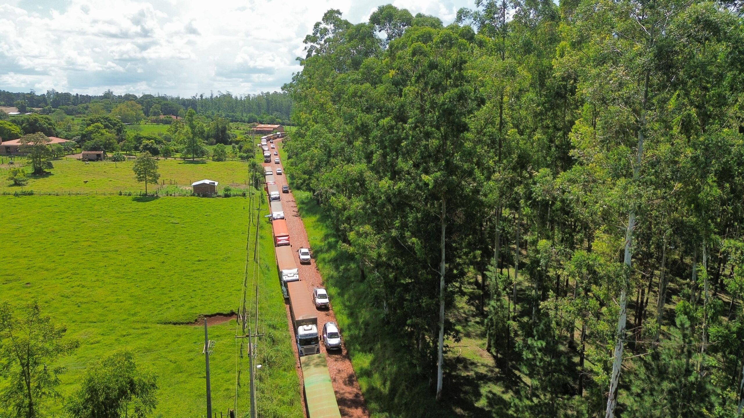 Ruta de los Inmigrantes en Itapúa. Foto: MOPC.