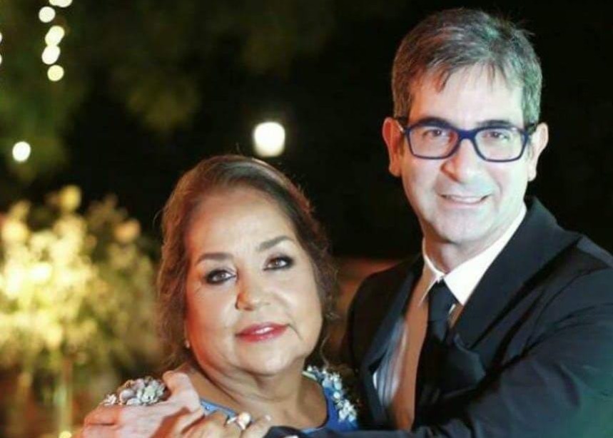 Marcelo Pecci y su madre Maricel Albertini. Foto: Gentileza.