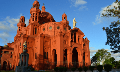 El Santuario Nacional del Sagrado Corazón de Jesús (Iglesia del Cerrito) en Montevideo, Uruguay. Foto: guruguay.com