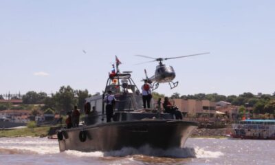 Prefectura Naval realiza controles anticontrabando en el marco de la Semana Santa. Foto: Gentileza.