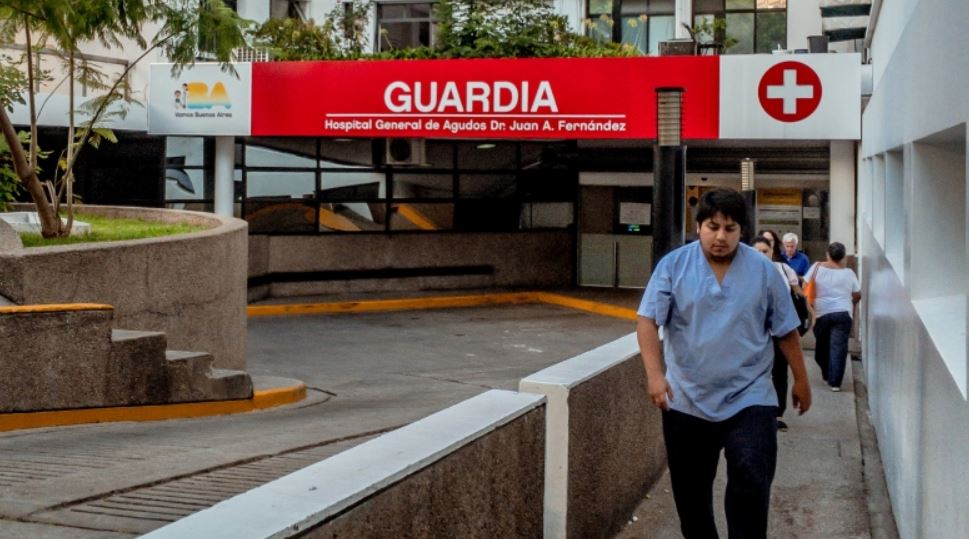 Hospital Fernández en Buenos Aires, Argentina. Foto: Infobae.