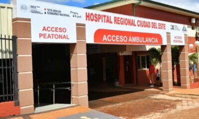 Hospital Regional de Ciudad del Este. Foto: Radio Ñandutí.