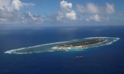 Taiwán denunció la expansión militar del régimen de China en las proximidades de la isla Taiping en el mar Meridional. Foto: Infobae.