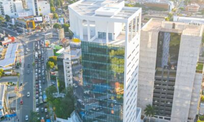 Edificio corporativo The Top se habilitó recientemente en Asunción. Foto: Gentileza.