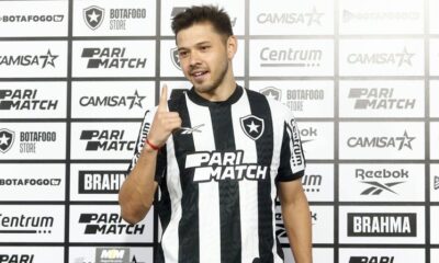 Óscar Romero fue presentado oficialmente como nuevo jugador del Botafogo. Foto: Gentileza.