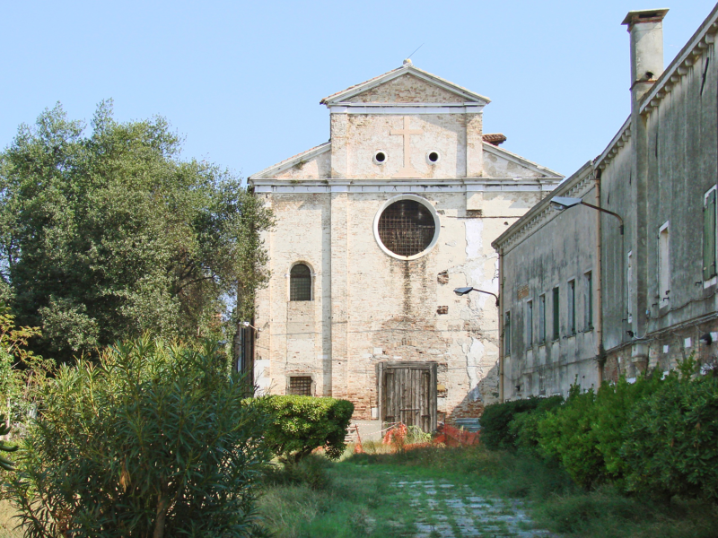 Fachada de la cárcel de mujeres en la isla de Giudecca. Cortesía