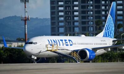 Un avión Boeing 737 MAX 9 de United Airlines. REUTERS/Miguel J. Rodriguez Carrillo.