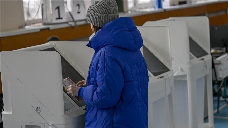 Segundo día de votaciones en Rusia. Foto: Agencia Anadolu.