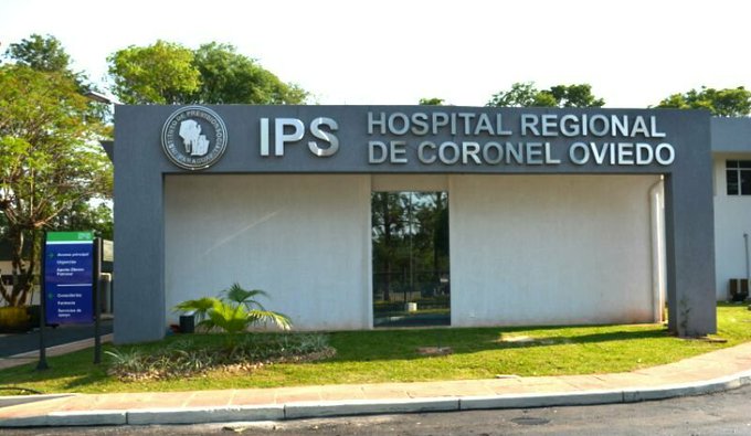 Hospital Regional de Coronel Oviedo. Foto: Gentileza.