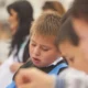 Niños en escuela. Foto referencial. DW.