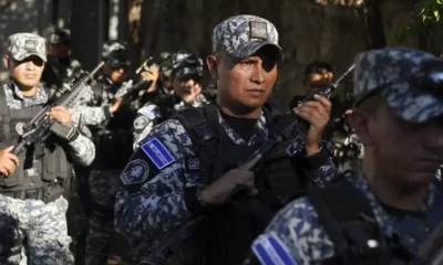 Militares de El Salvador. Foto: DW.