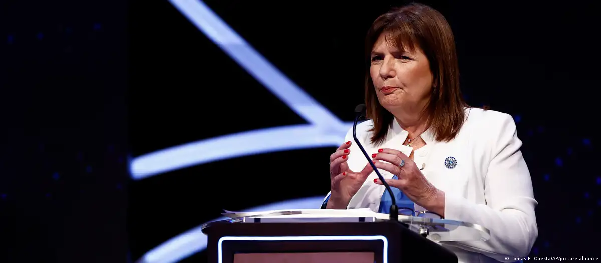 Patricia Bullrich. Foto: DW