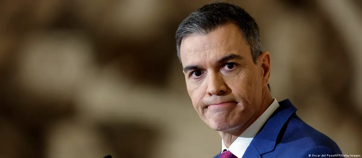 Presidente de España, Pedro Sánchez. Foto: DW.