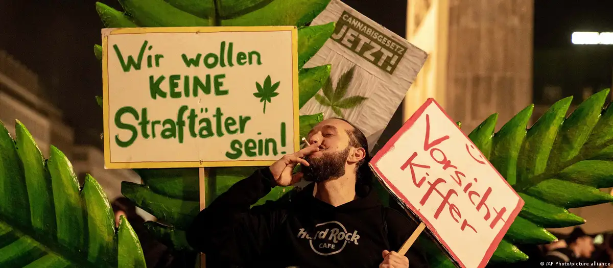 Consumo de cannabis en Alemania. Foto referencial. DW.