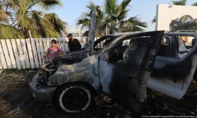 Ataque en Gaza. Foto: DW.