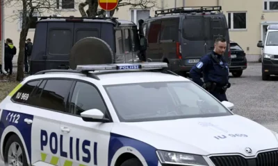 Policía de Finlandia. Foto:DW.