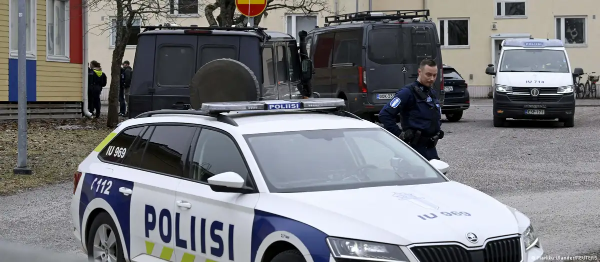 Policía de Finlandia. Foto:DW.