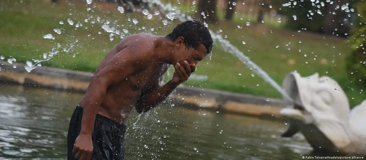 Ola de calor.Foto: DW.