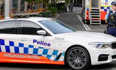 Cordón policial cerca de la escena del crimen en Sydney. Foto: DW.